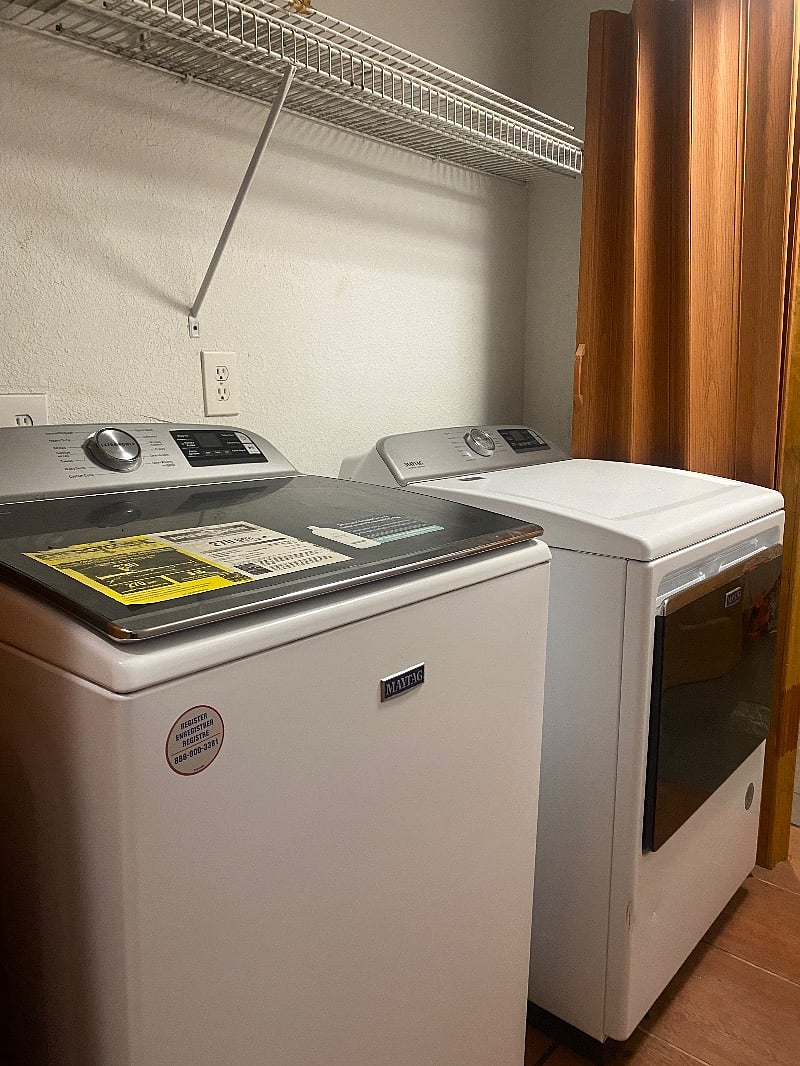 Laundry area