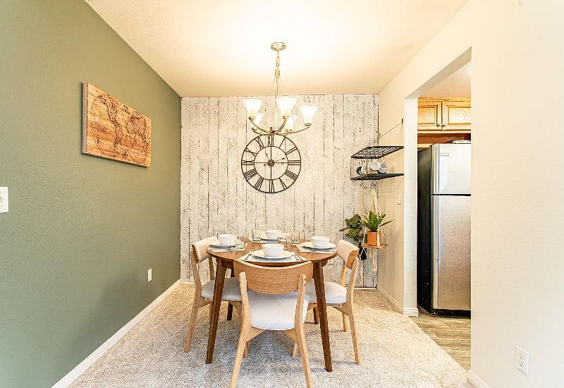 Feast in comfort with these padded dining chairs