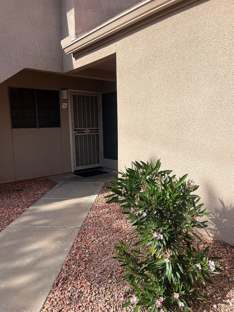 Our condo entrance