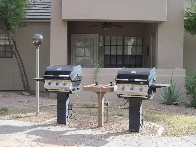 Community gas grills nearest our condo
