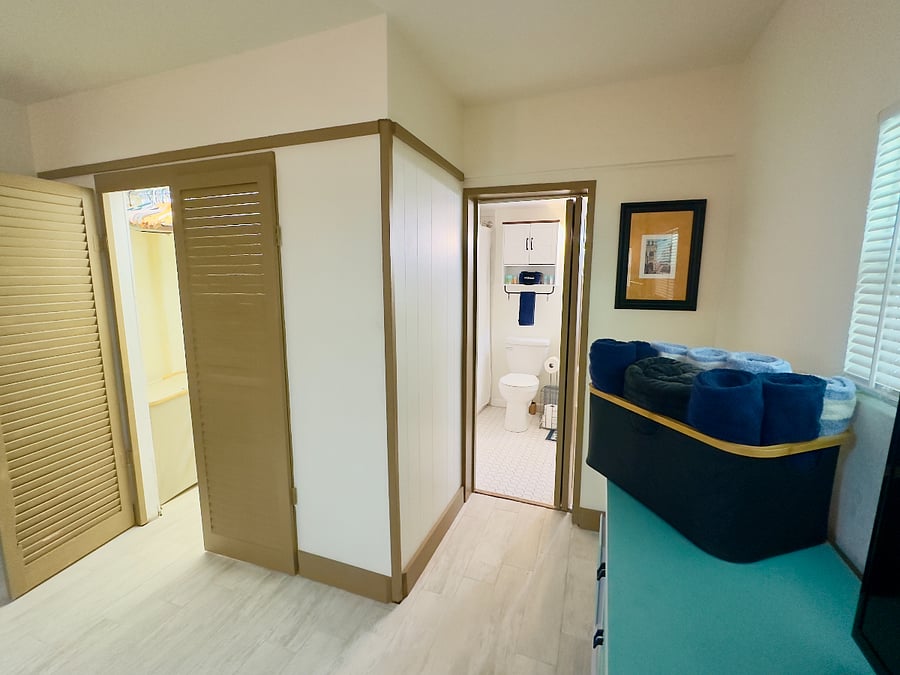 Closet & Entry to Ensuite Bathroom