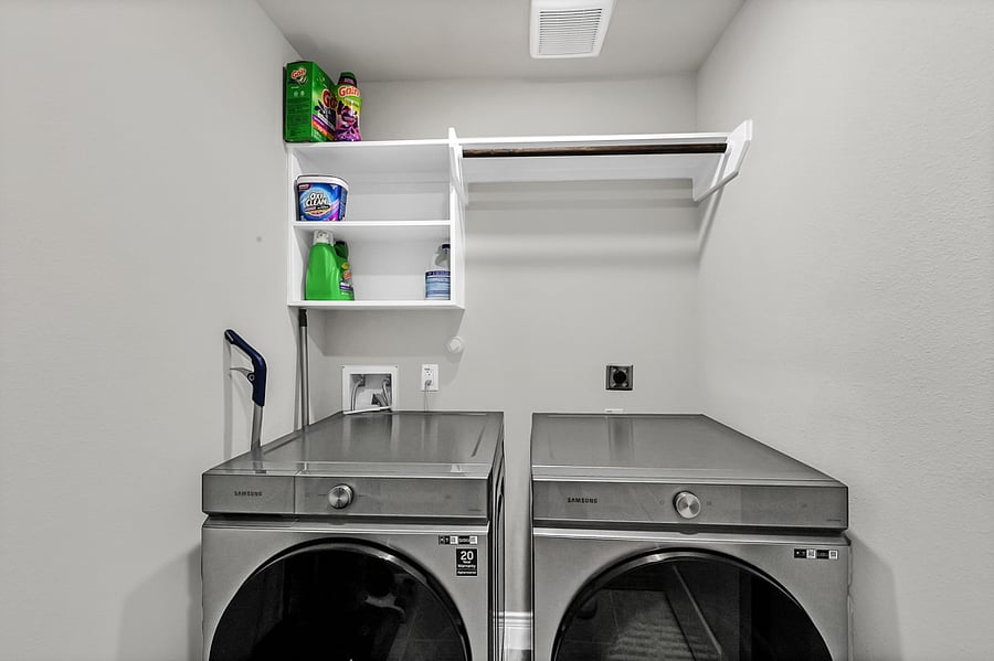Full Size washer and dryer
