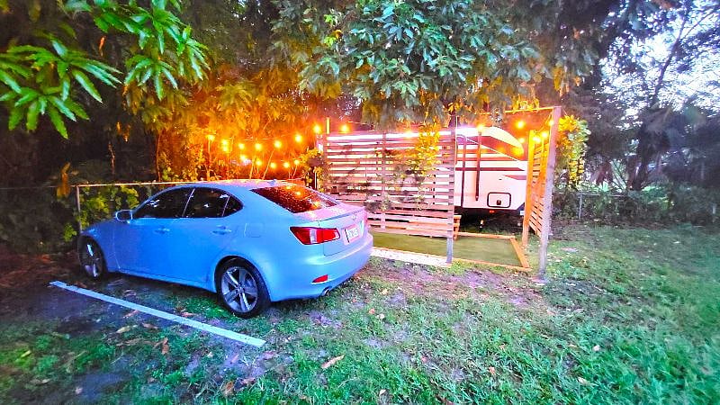 Designated parking spot (we have space for another one too if need be) for those of you who need to keep a vehicle on site during your stay!
