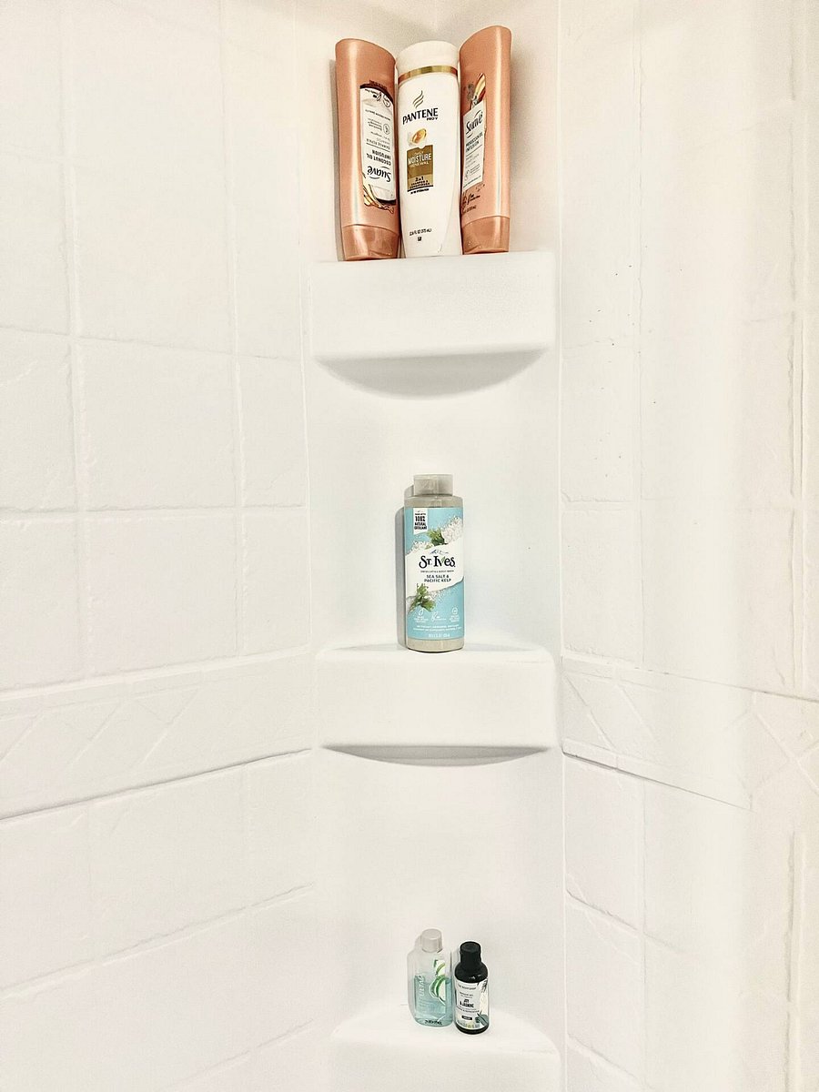 Complimentary shampoo/condition and soap