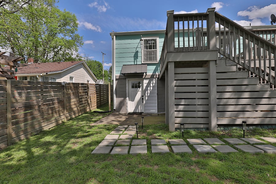 Walkway to Unit