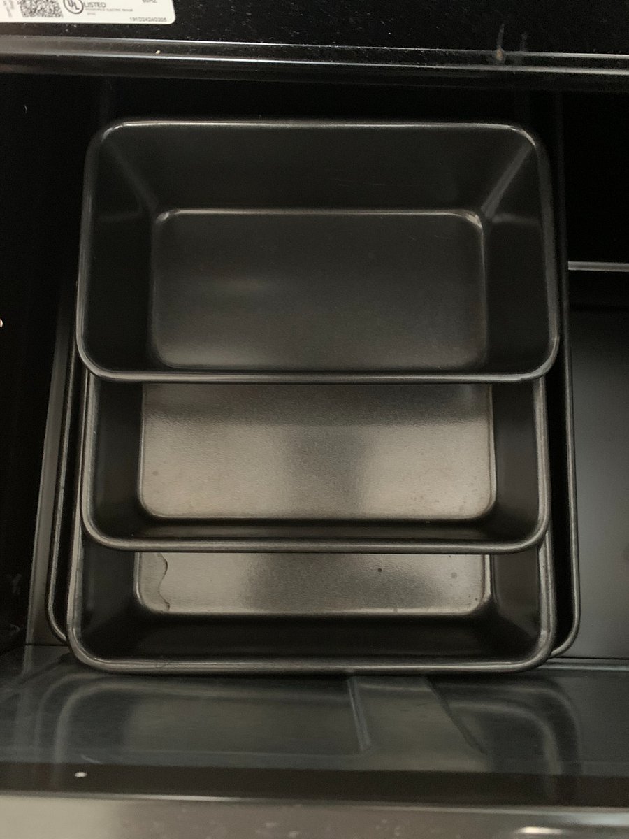 Cookware for the new oven.