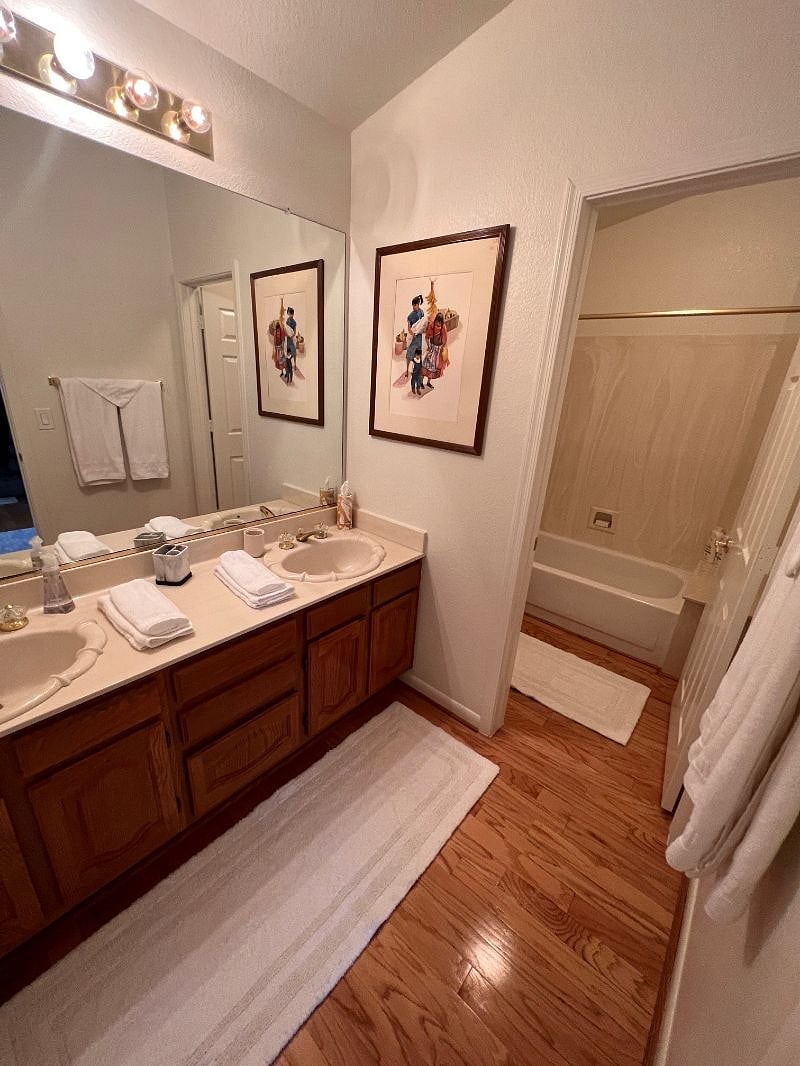 Upstairs shared bath
