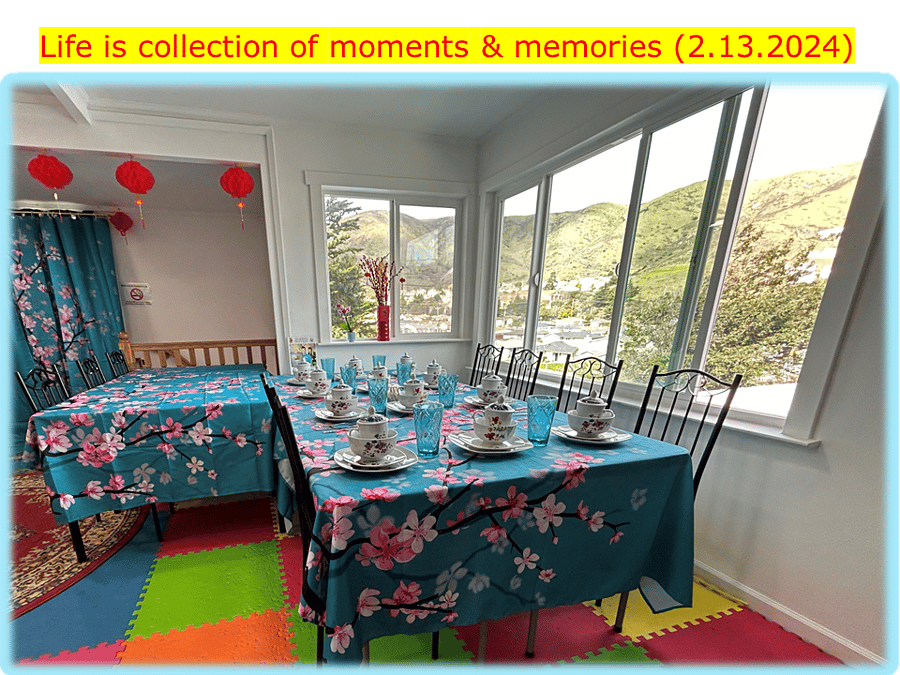 Life is a collection of moments and memories (2.13.2024)