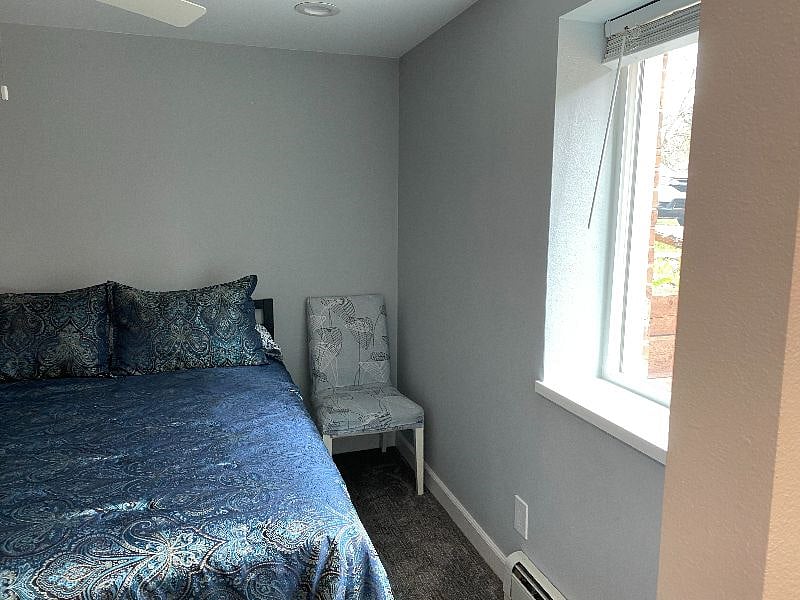 Bedroom with egress window