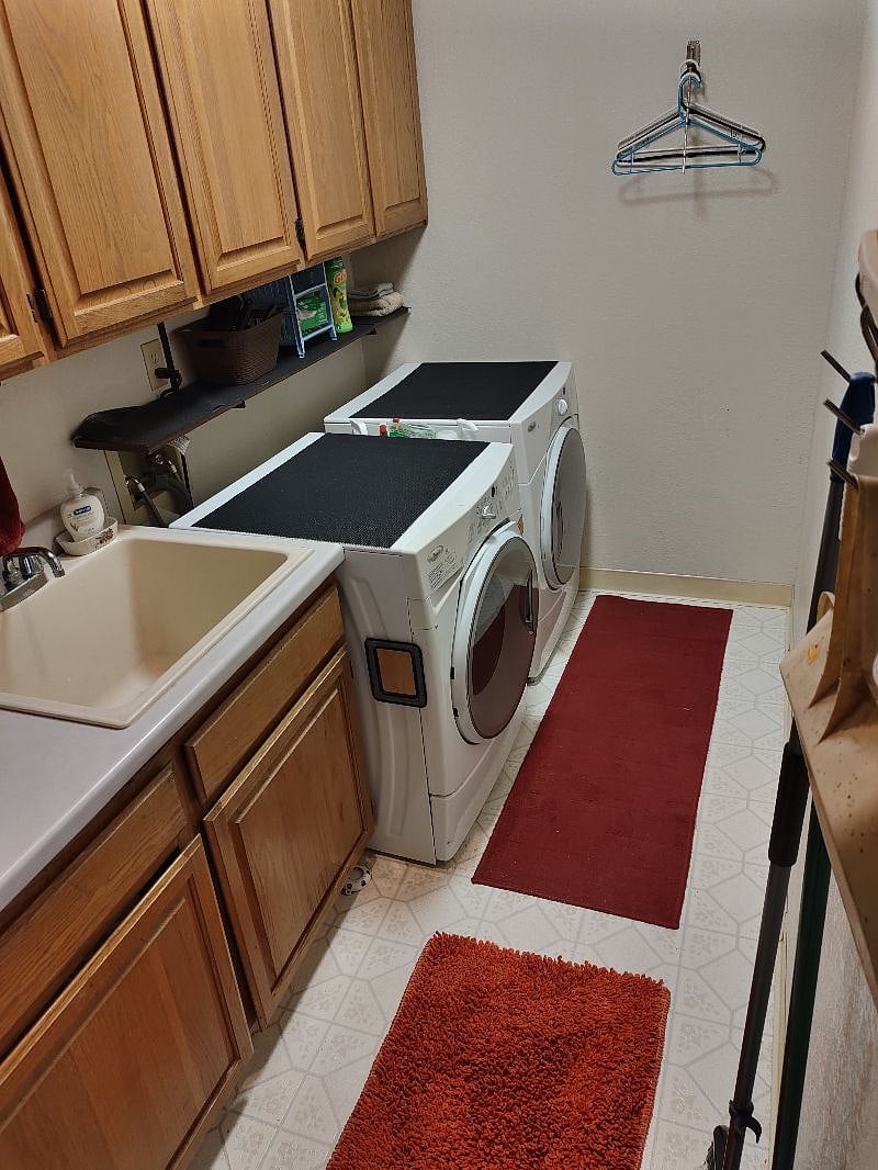 Shared indoor laundry