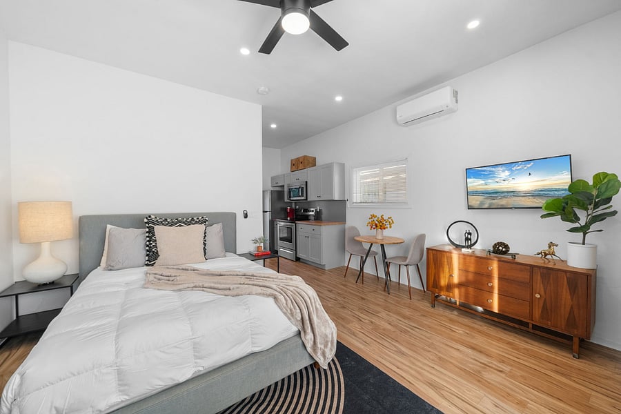 Brand new mini split that provide heat and AC.