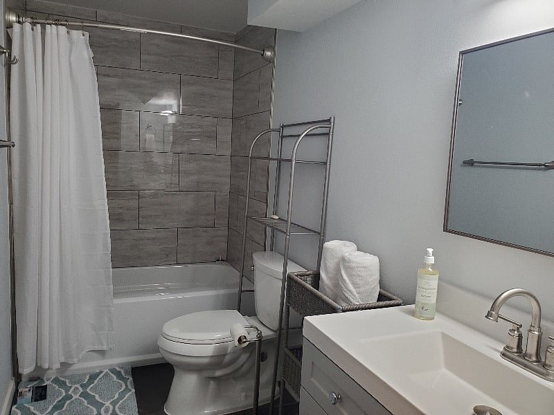 Shared bathroom