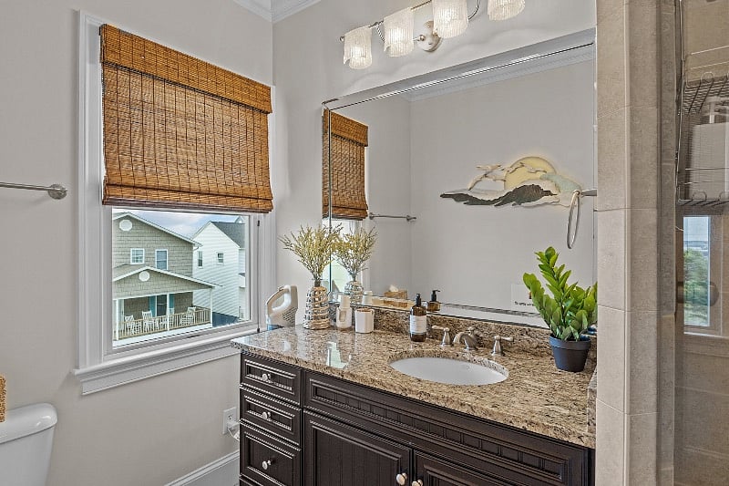 Top floor bathroom