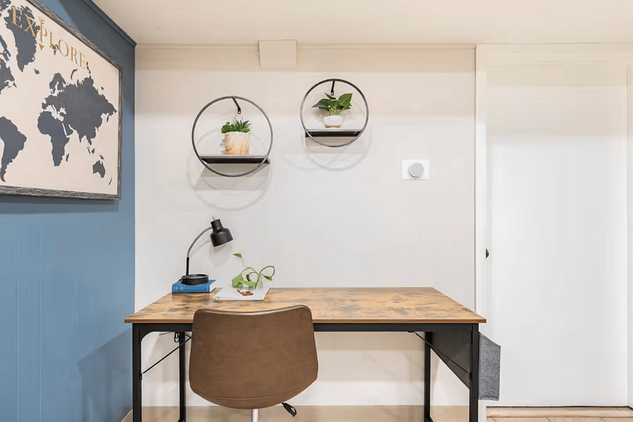 Office nook for your studying and work needs.