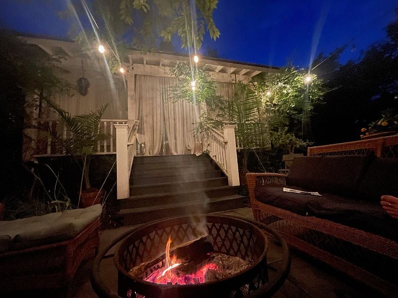 Back Patio Fire Pit