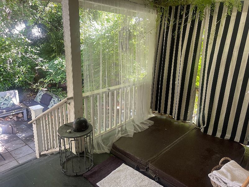 Back Porch Hot Tub