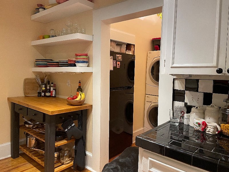 fully stocked kitchen