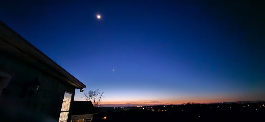 Stargaze on clear nights right from your bedroom balcony