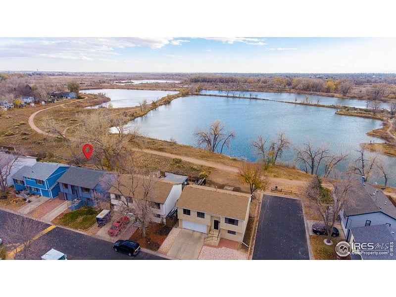 Backyard backs up to 226 acres of natural area.