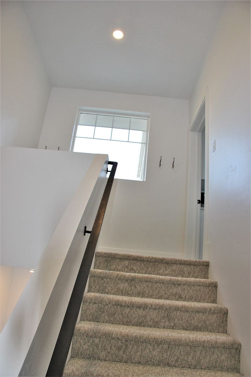 Lots of natural light in the stairwell as well. 