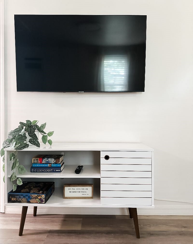 Grab a book or watch your favorite show. (feel free to bring your own ROKU or streaming service)