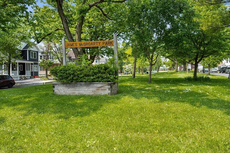 park across the street