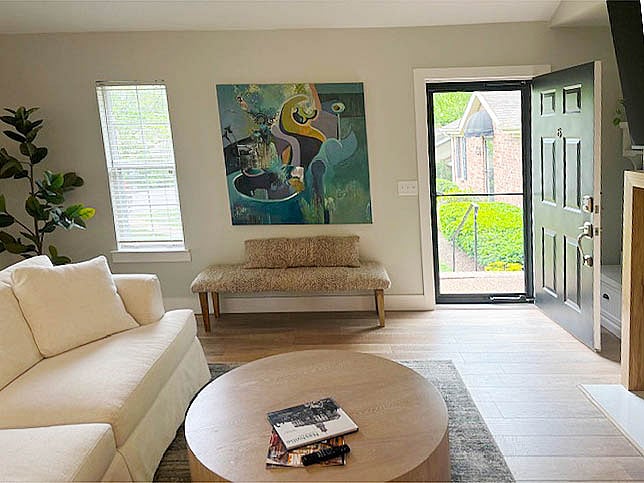 Glass front door with optional screen