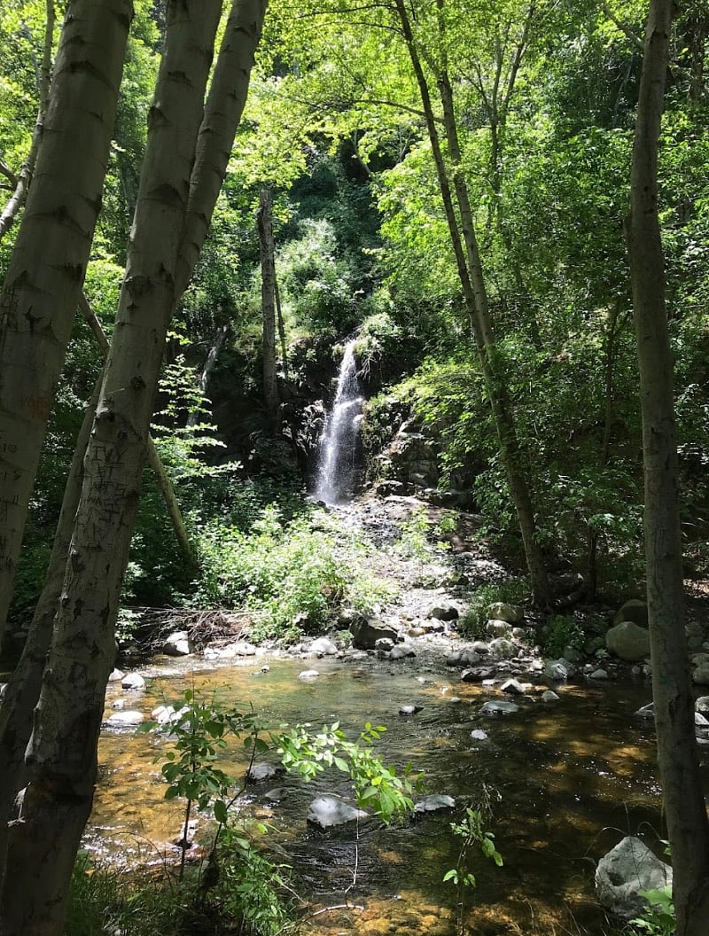 Waterfall at Bear Creek trail
