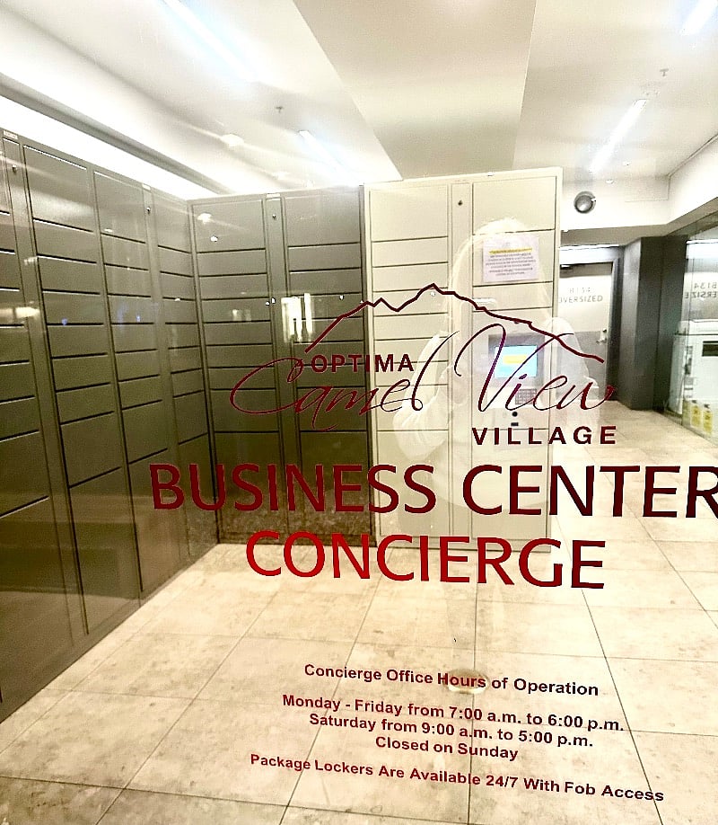 Business center with on-site concierges will help you with anything you need. Also, the Amazon packages can be delivered 24 seven and picked up 24 seven.