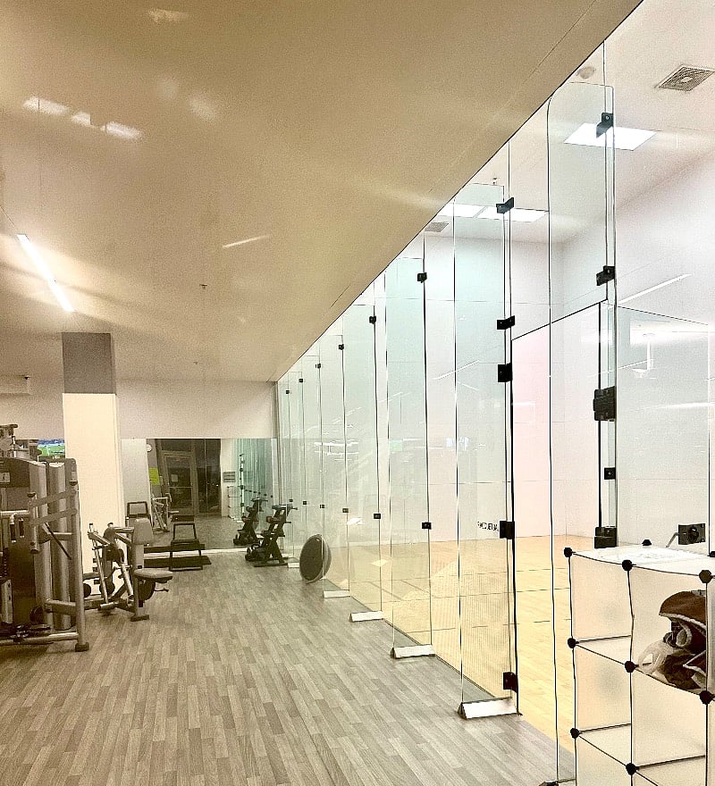 Racquetball courts