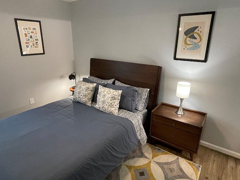 Master bedroom #1 with private bathroom. 