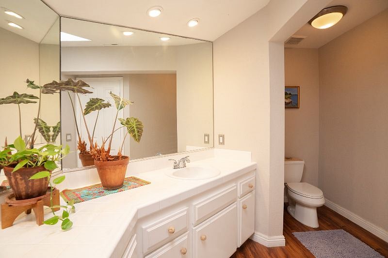 Master bathroom.