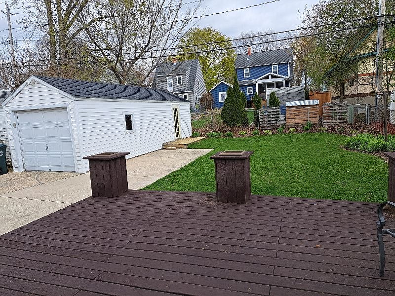 outdoor deck - furniture forthcoming!