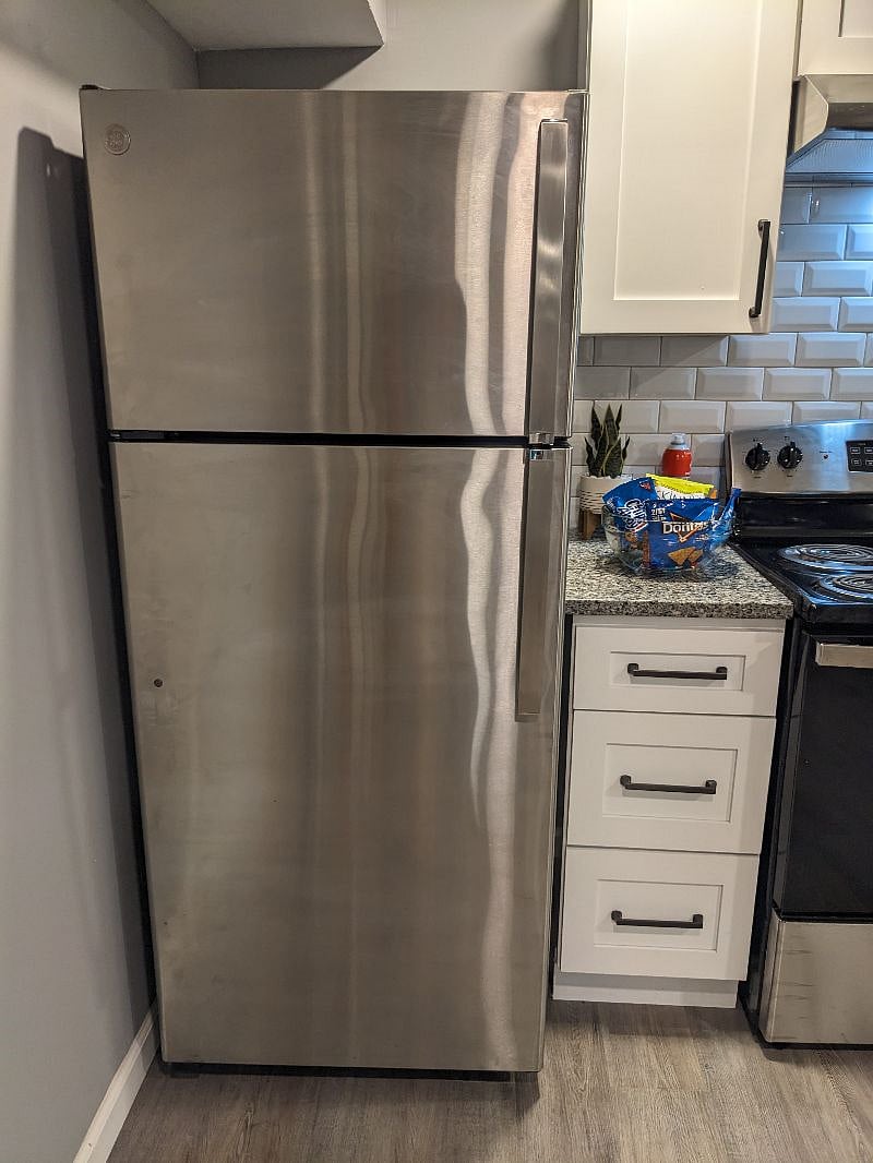 Stainless steel refrigerator