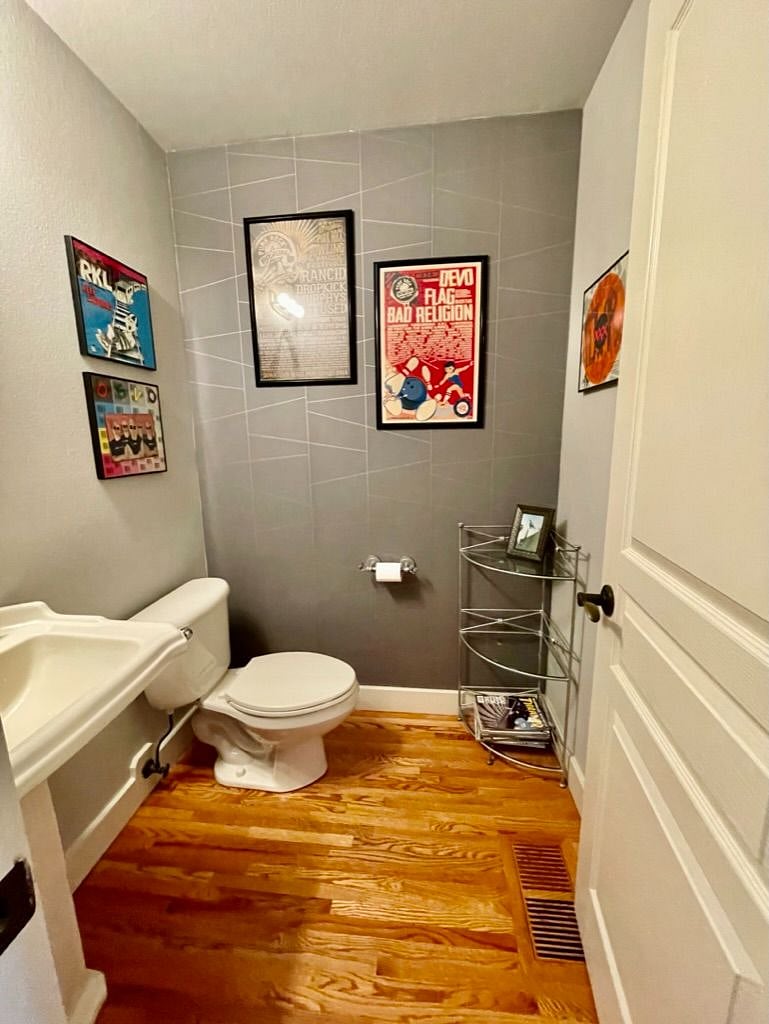 downstairs half bath