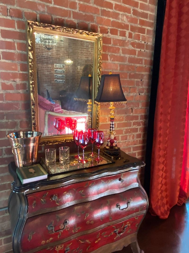 The Big Easy entertaining space.