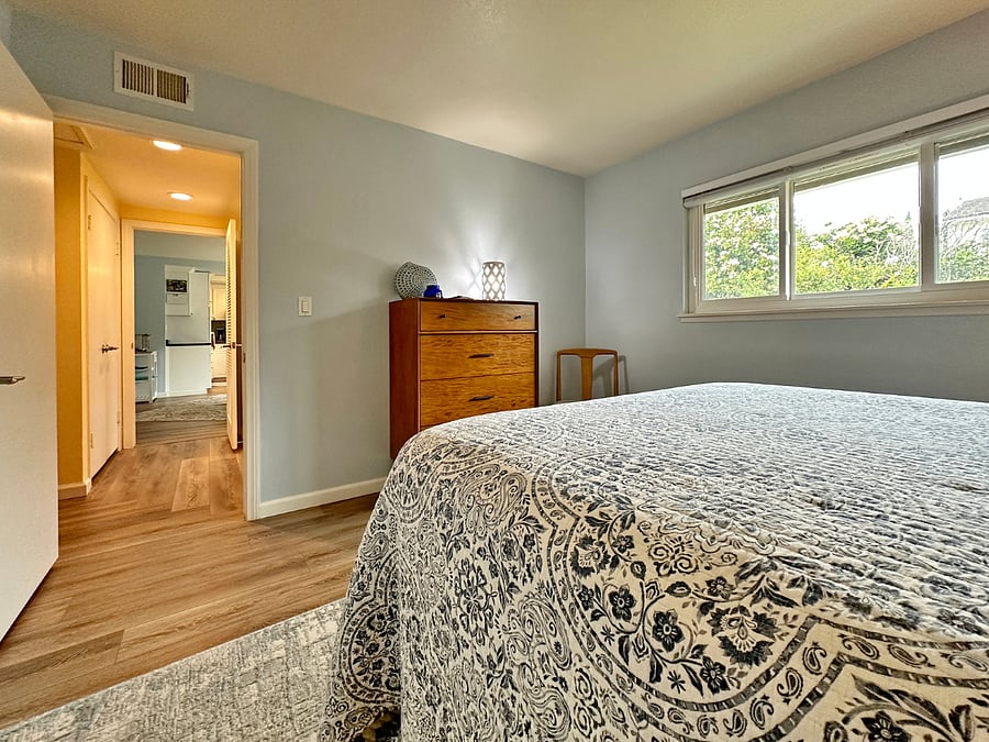 Guest Bedroom with Dresser.