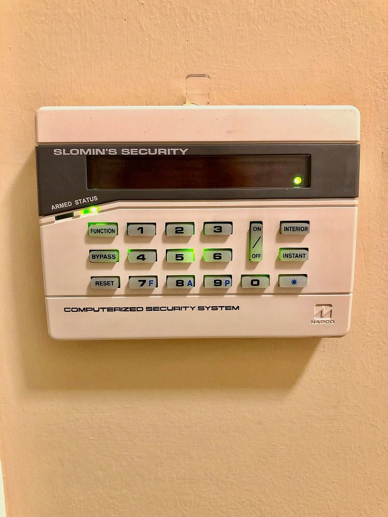 Security system for additional peace of mind