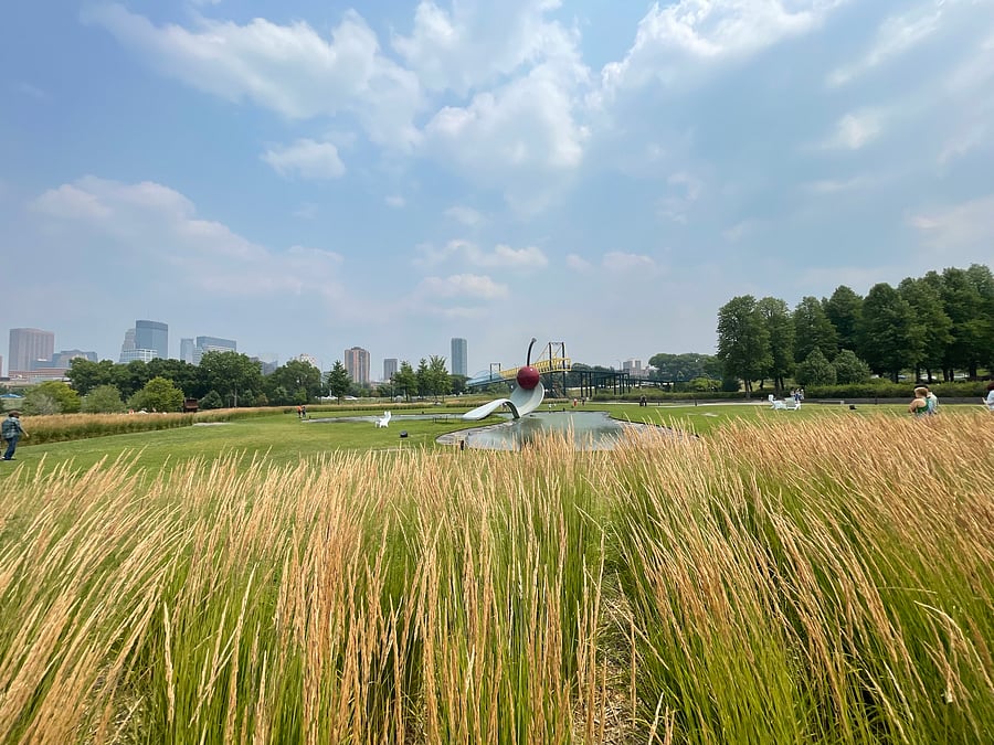 Wonderful Minneapolis Sculpture Garden - Spoonbridge and Cherry
