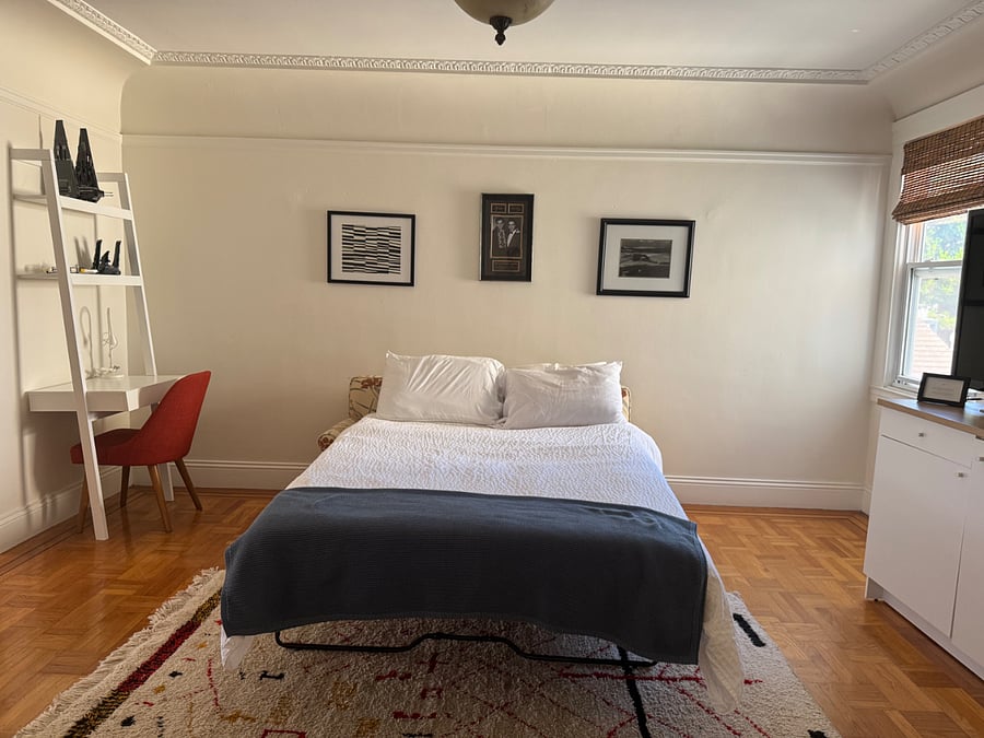 Fourth bedroom with sofa bed.