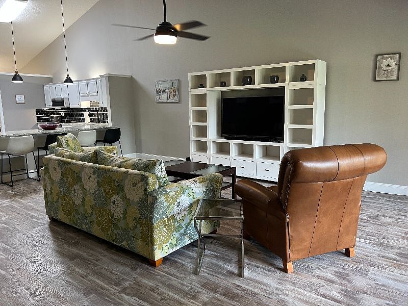 Great room with Smart TV