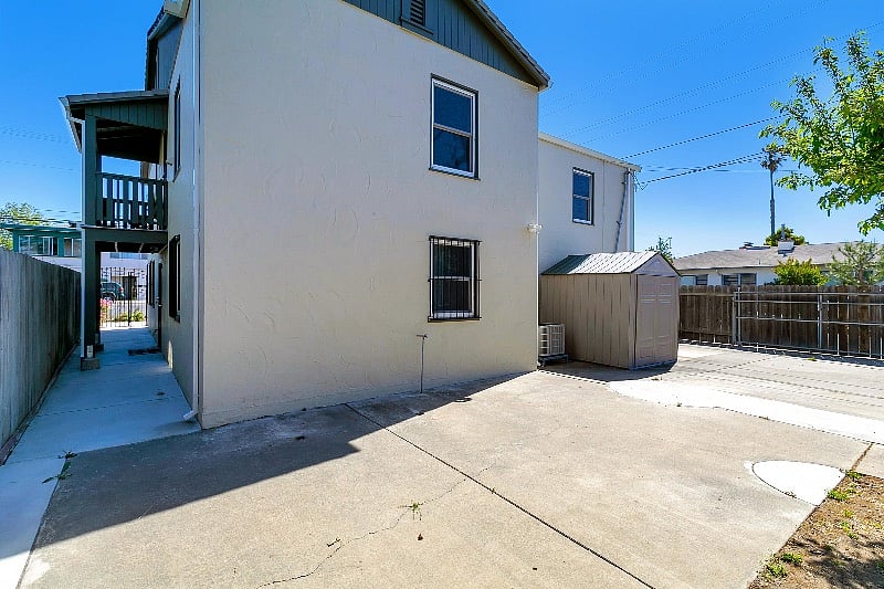 View from back of house.