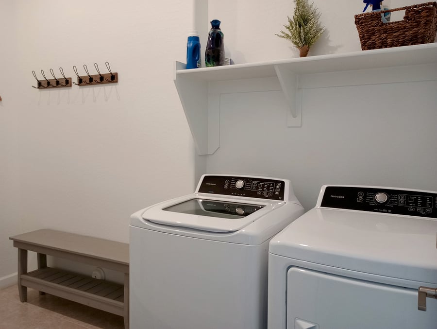 Well-equipped laundry
