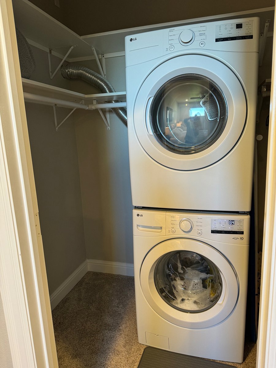 Washer and dryer 