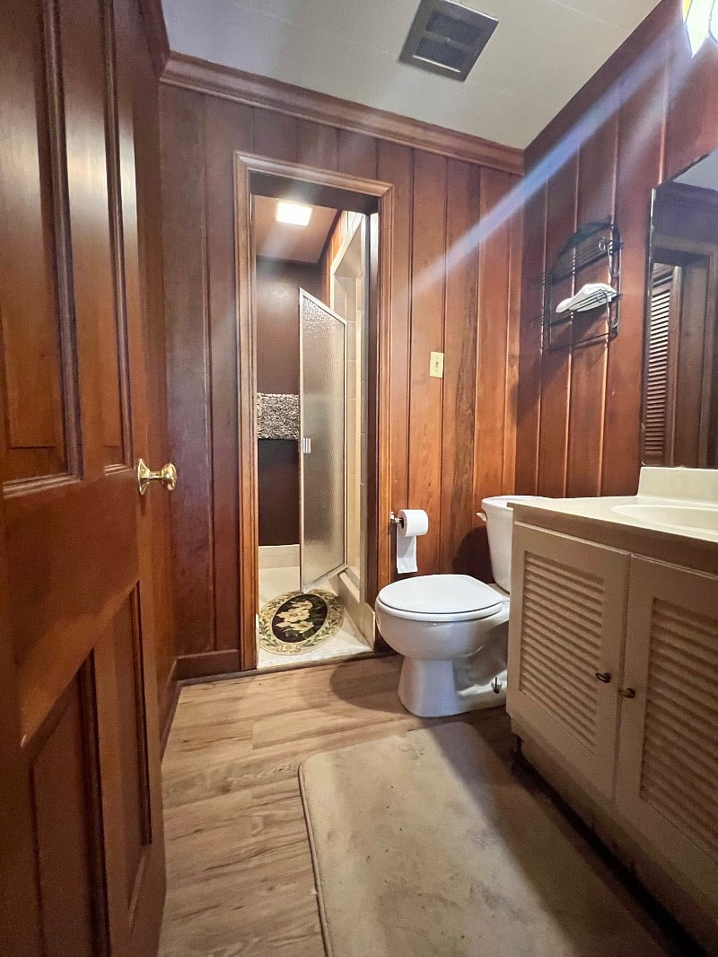 Bathroom and shower