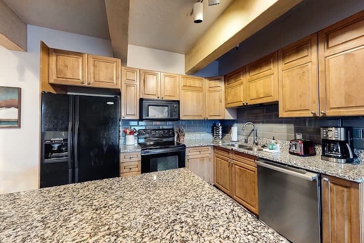 Fully equipped kitchen