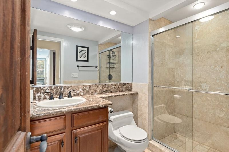 2nd bathroom with walk-in shower