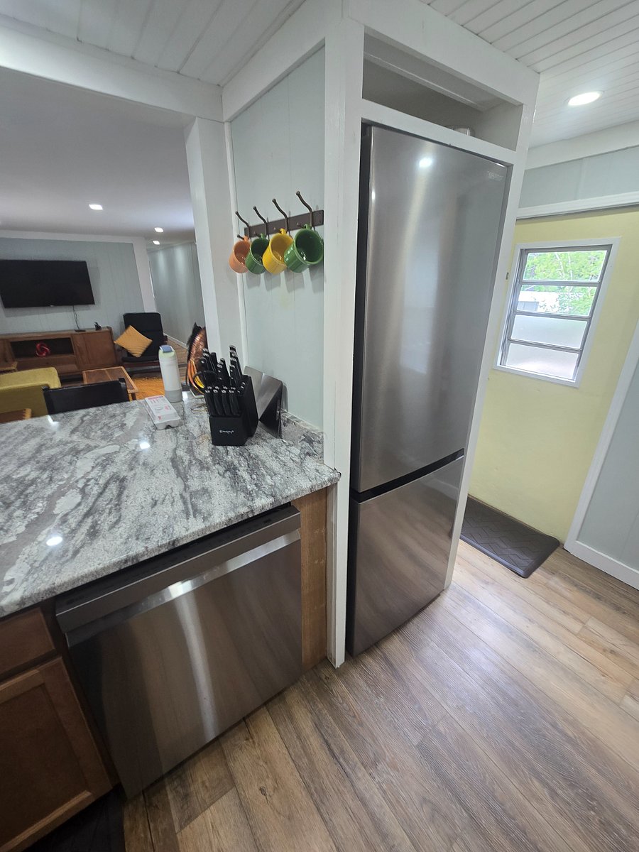 New stainless appliances