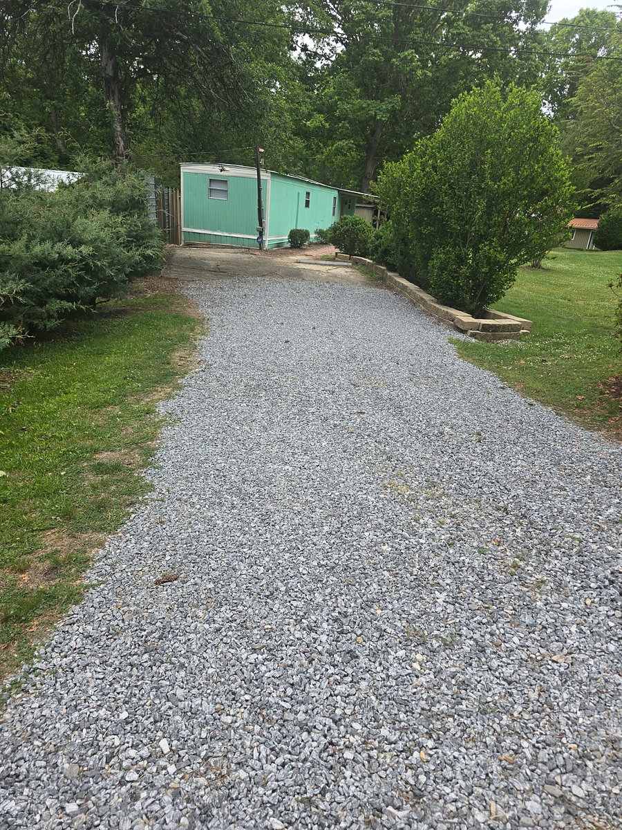 Nice flat driveway
