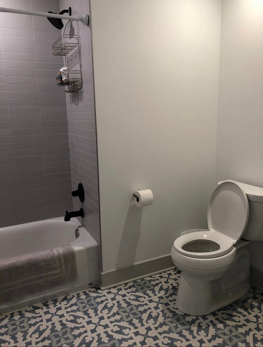 Second-floor bathroom